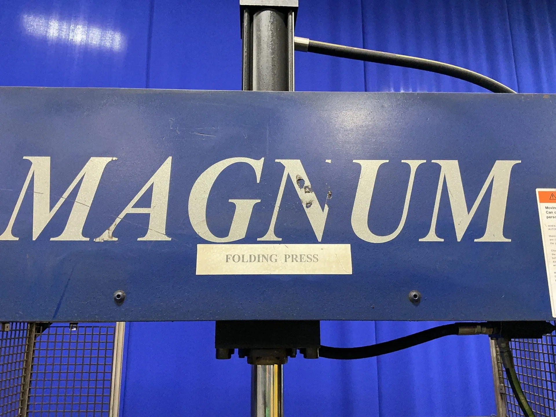 17.6 Ton, Magnum #HFP-15B, folding press, 2500 PSI, 4" ram bore, 7.5 HP, 1760 RPM, Multi-Voltage - Image 6
