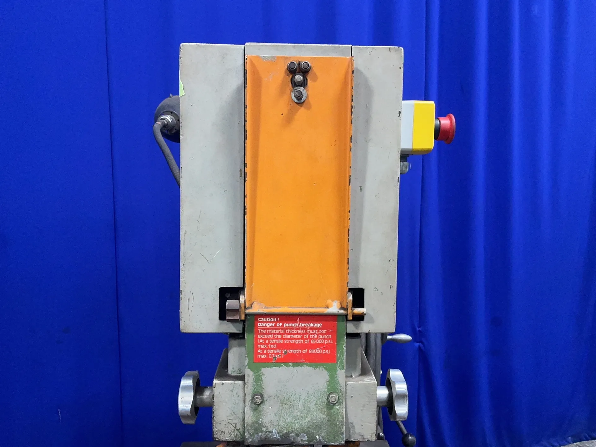 Peddinghaus #Peddiworker-660, ironworker, 66 ton, 13" x 14" table, 13.5" x 15.5" table, foot switch - Image 5