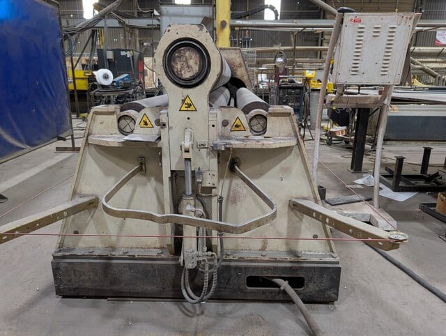 5/8" x 120" Davi #MCB-3030, 4-Roll Hydraulic Plate Bending Roll, 2008 - Image 2