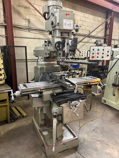 First #LC-185VSX-B, Vertical Milling Machine, 35" X, 16.75" Y, 15.3" knee, 10" x 50" table, 5 HP, 60-4500 - Image 2