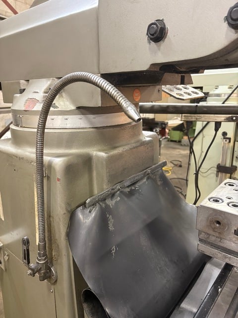 First #LC-185VSX-B, Vertical Milling Machine, 35" X, 16.75" Y, 15.3" knee, 10" x 50" table, 5 HP, 60-4500 - Image 6