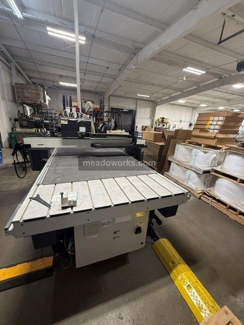 AXYZ #Trident-4010, CNC Router, 10-position ATC, high frequency spindle, 3 cutting heads, vacuum table, 10 - Image 3