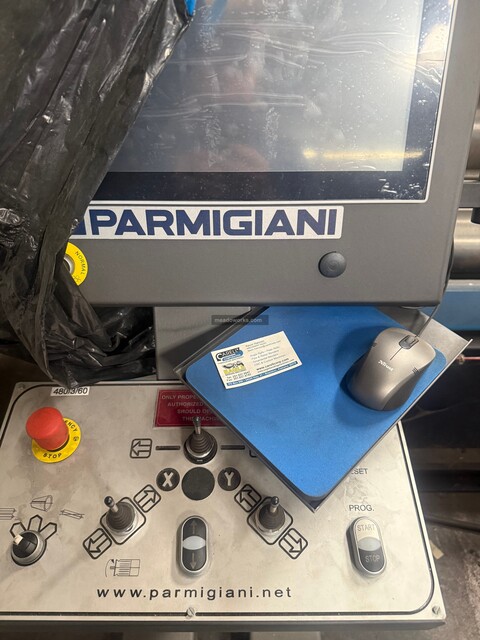 Parmigiani #VBH-8-210, 4-Roll Plate Bending Machine, touchscreen control, side support, 480 V., 3PH - Image 5