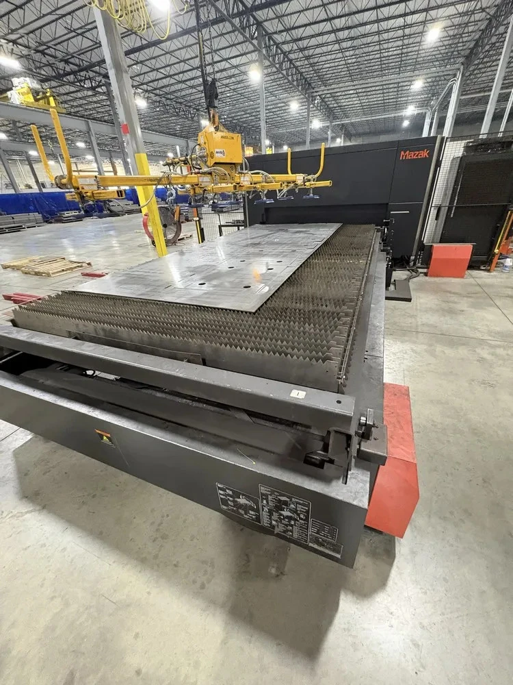 Mazak #Optiplex-4020-Fiber-III, CNC Fiber Laser Cutter, 10,000 watt, 160.4" X, 81.1" Y, 4.33" Z, 6.5' x 13' - Image 5