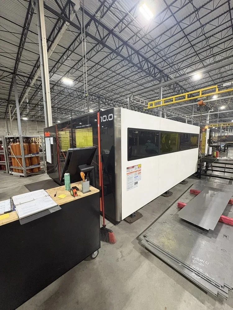 Mazak #Optiplex-4020-Fiber-III, CNC Fiber Laser Cutter, 10,000 watt, 160.4" X, 81.1" Y, 4.33" Z, 6.5' x 13' - Image 7