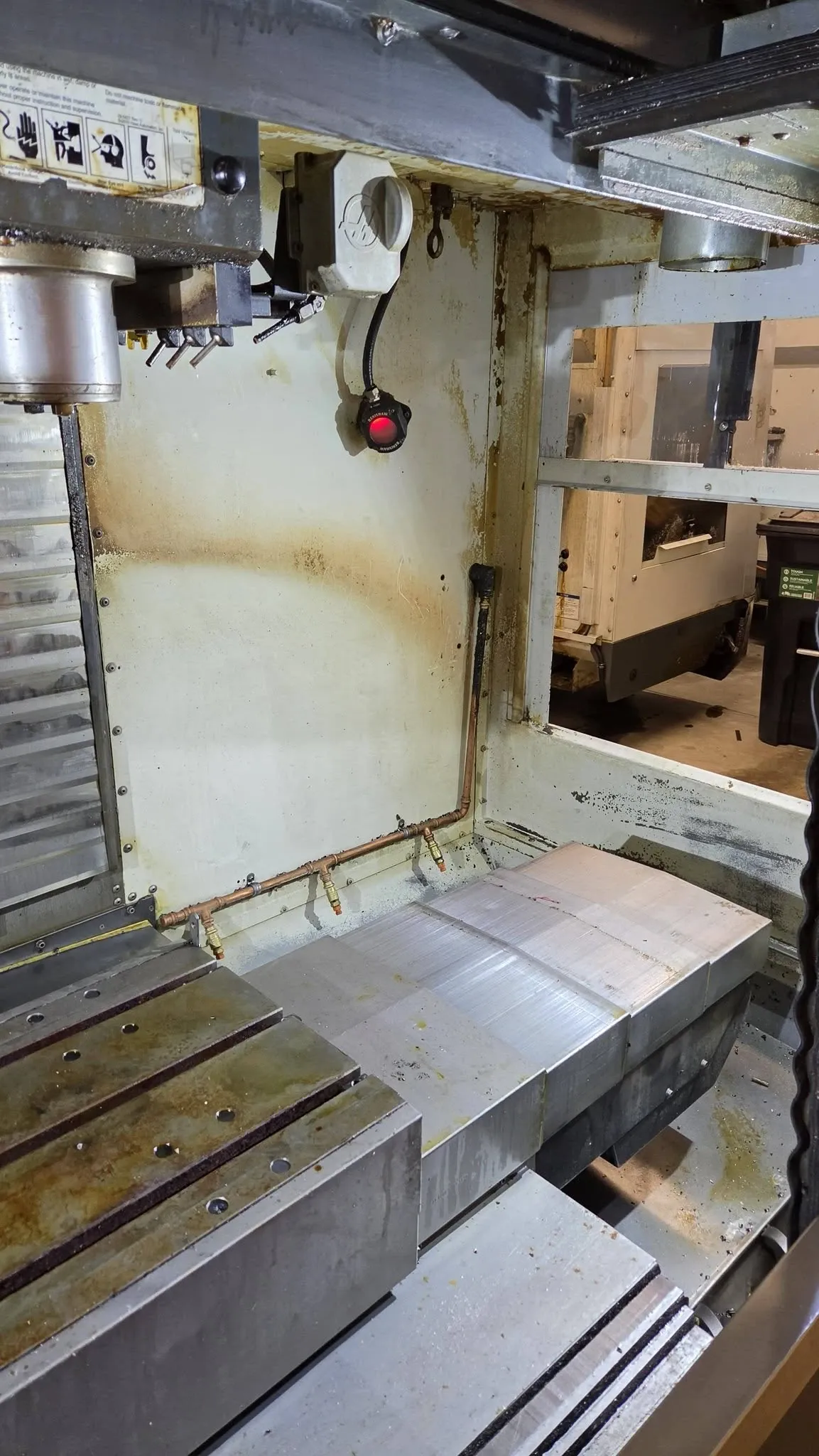 Haas #VF-1, CNC Vertical Machining Center, 20" X, 16" Y, 20" Z, 26" x 14" table, 30 HP, 8100 RPM, 20 - Image 8