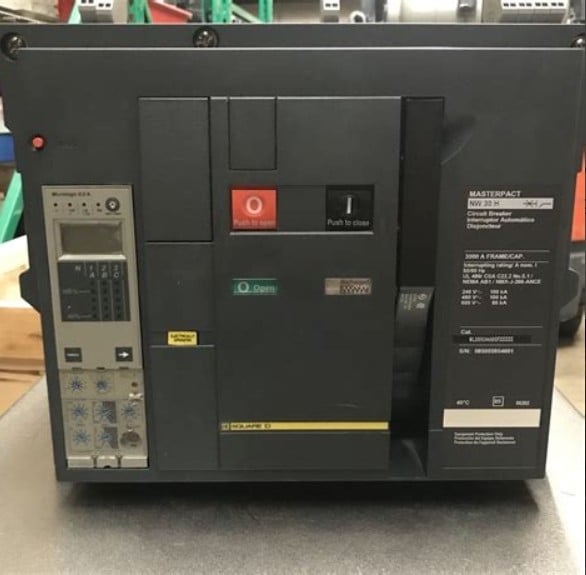 3000 Amps, Square D, NW30H, MasterPact NW circuit breaker, WL3HHV64A3SXXXXXCX, 3-pole, 600 Volts, 50/60 Hz. - Image 2