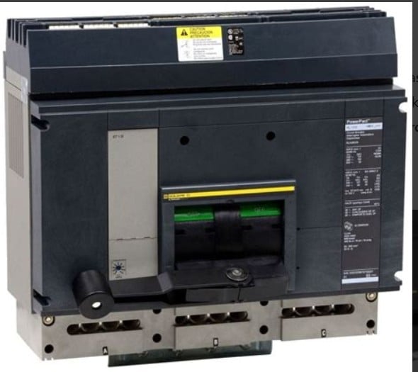 1200 Amps, Square D, RJA36120CU33AUJK, PowerPacT R molded case circuit breaker, 3-pole, new surplus (10 - Image 2