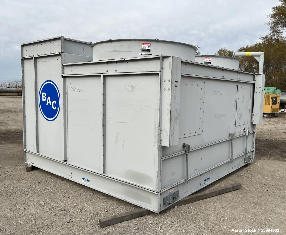 401 Ton, BAC #S15E-1212-12KN-2/L, Series 1500 Cooling Tower, galvanized, (2) 66" diameter axial fans, 316 - Image 4
