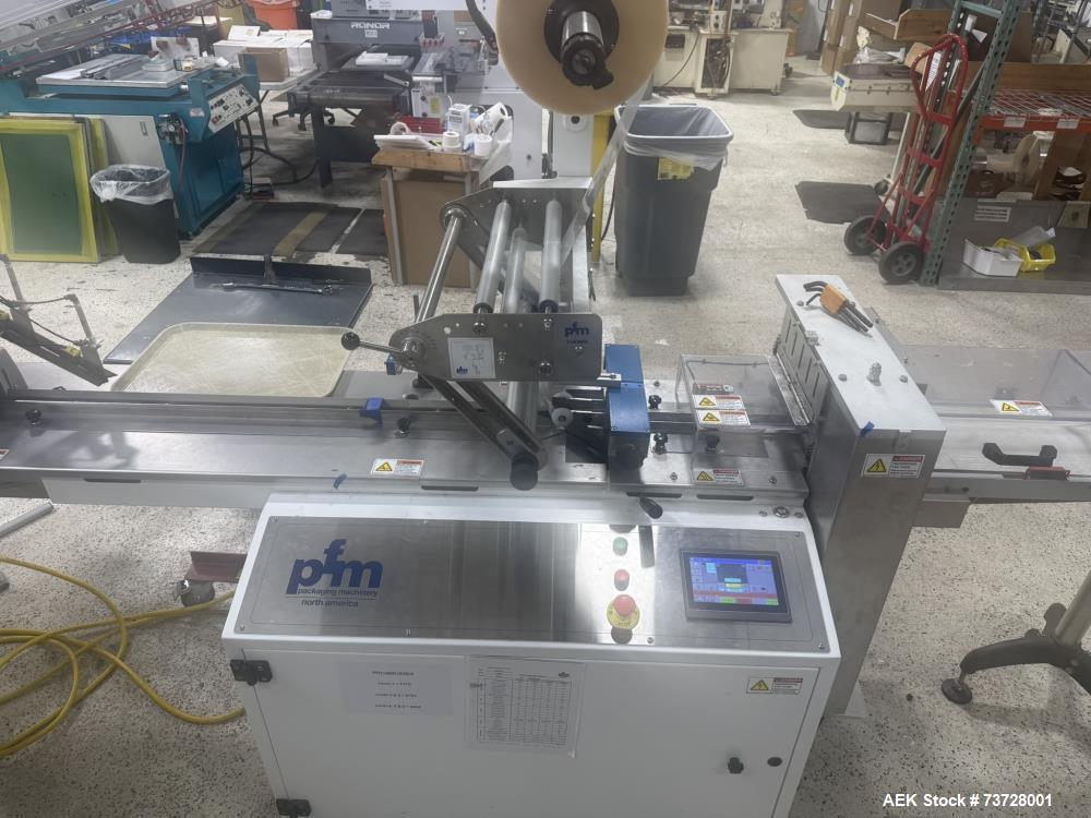 PFM #Hawk-3X, Horizontal Flow Wrapper, 3-axis, 120 PPM, 2"-20" L x 9.6" width x 4.25" H product size - Image 3