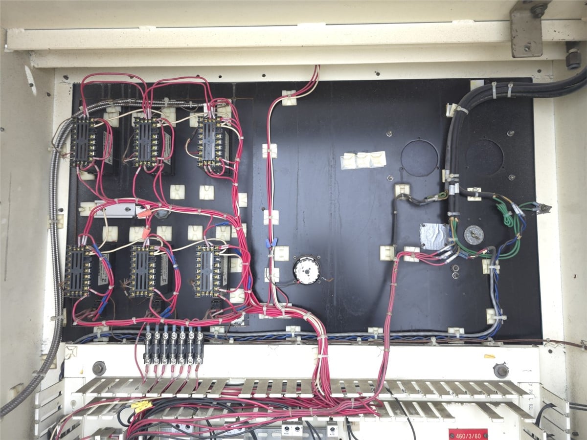 2.5" Davis Standard #DS-25PB-24, extruder, 24:1 L/D, 40 HP DC, air cooled, 3 barrel zones, Fuji VFD, 460 V. - Image 3