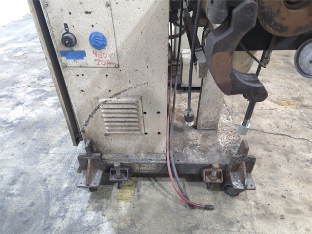 2.5" Davis Standard #DS-25PB-24, extruder, 24:1 L/D, 40 HP DC, air cooled, 3 barrel zones, Fuji VFD, 460 V. - Image 7