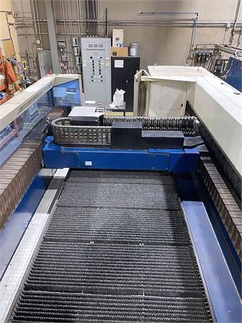 Trumpf #TruLaser-3030, CNC CO2 laser, 5000 watt, 120" X, 60" Y, 4.5" Z, 1" mild steel capacity, dual shuttle - Image 3