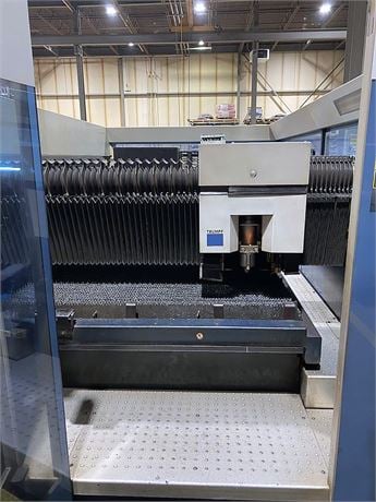 Trumpf #TruLaser-3030, CNC CO2 laser, 5000 watt, 120" X, 60" Y, 4.5" Z, 1" mild steel capacity, dual shuttle - Image 8