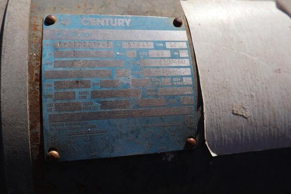 17.3 cfm, 175 psi, Ingersoll-Rand #242-5D-T30, reciprocating air compressor, 5 HP, 80 gallon, 230/460 V., 3 - Image 7
