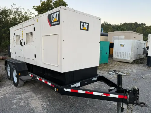 200 KW Caterpillar #XQ230, portable diesel generator set, 277/480 Volts, 3-phase, 1800 RPM, 4112 hours, C7.1 - Image 1