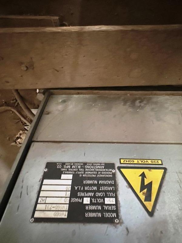 3-1/2" x 3-1/2' " x 3/8" Armstrong, Blum Marvel Spartan #IW66D, ironworker, 66 ton, 2004 - Image 5