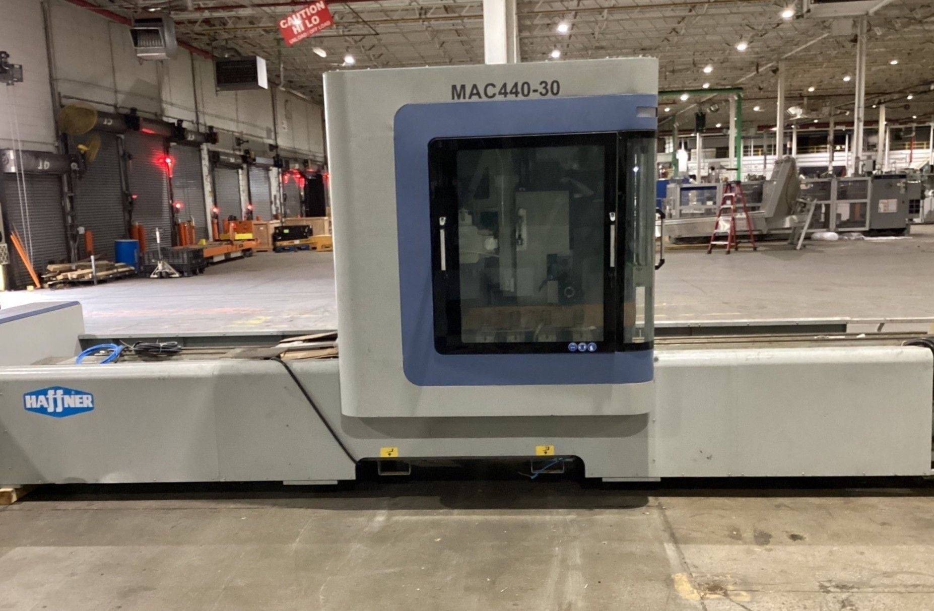 Haffner #MAC440-30+TA144, aluminum profile CNC machining & automatic cutting cell, new, 2021 - Image 1
