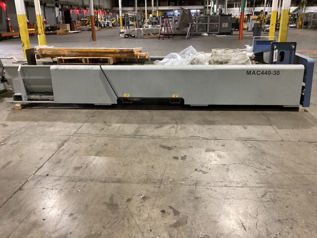 Haffner #MAC440-30+TA144, aluminum profile CNC machining & automatic cutting cell, new, 2021 - Image 7