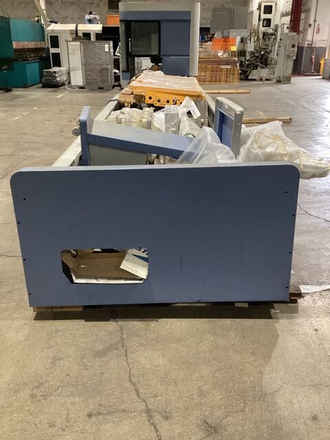 Haffner #MAC440-30+TA144, aluminum profile CNC machining & automatic cutting cell, new, 2021 - Image 8