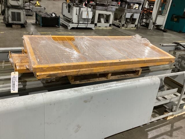Haffner #MAC440-30+TA144, aluminum profile CNC machining & automatic cutting cell, new, 2021 - Image 9