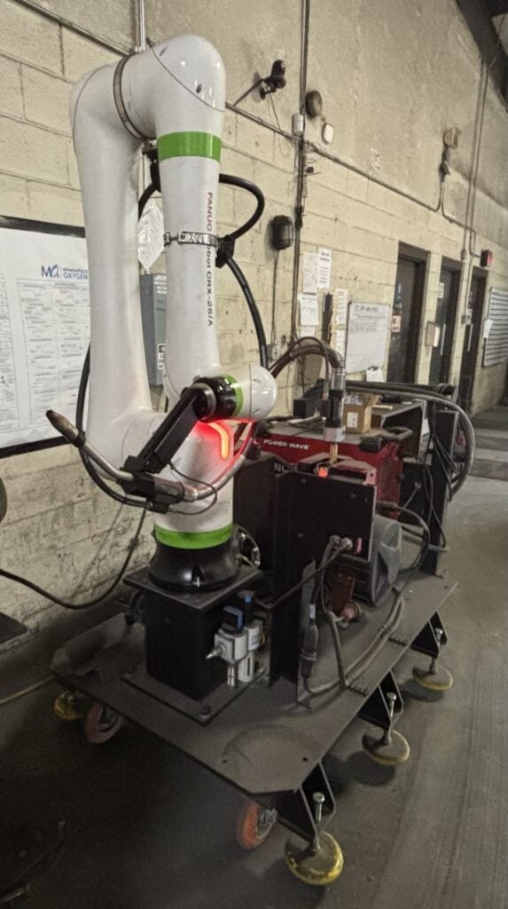 Fanuc, CRX-25iA, collaborative robot welding cell, 25 kG payload, 74.4" reach, 2025 - Image 3
