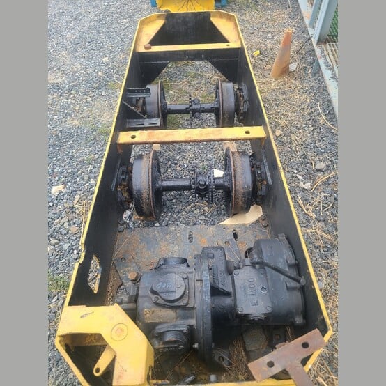 Eimco #401, Air Trammer Locomotive, 18" rail gauge, 5-cylinder air motor, chain-driven axles - Image 3