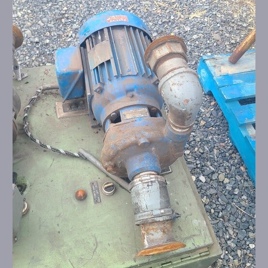 Goulds #3656, Centrifugal Pump, 1-1/2 x 2-6 size, 2" suction x 1.5" discharge, 5.625" impeller, 5 HP MagneTek - Image 4