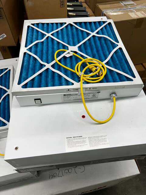 Terra Universal #6601-23-U, WhisperFlow ULPA Fan Filter Unit, 2' x 3', Powder-Coated Steel, 120 V., 1 Ph., 60 - Image 1