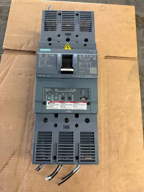 400 Amps, Siemens #3VA6340-6HN31-0AA0, Molded Case Circuit Breaker, 3 Pole, Frame 400H, ETU350 LSI Electronic - Image 2