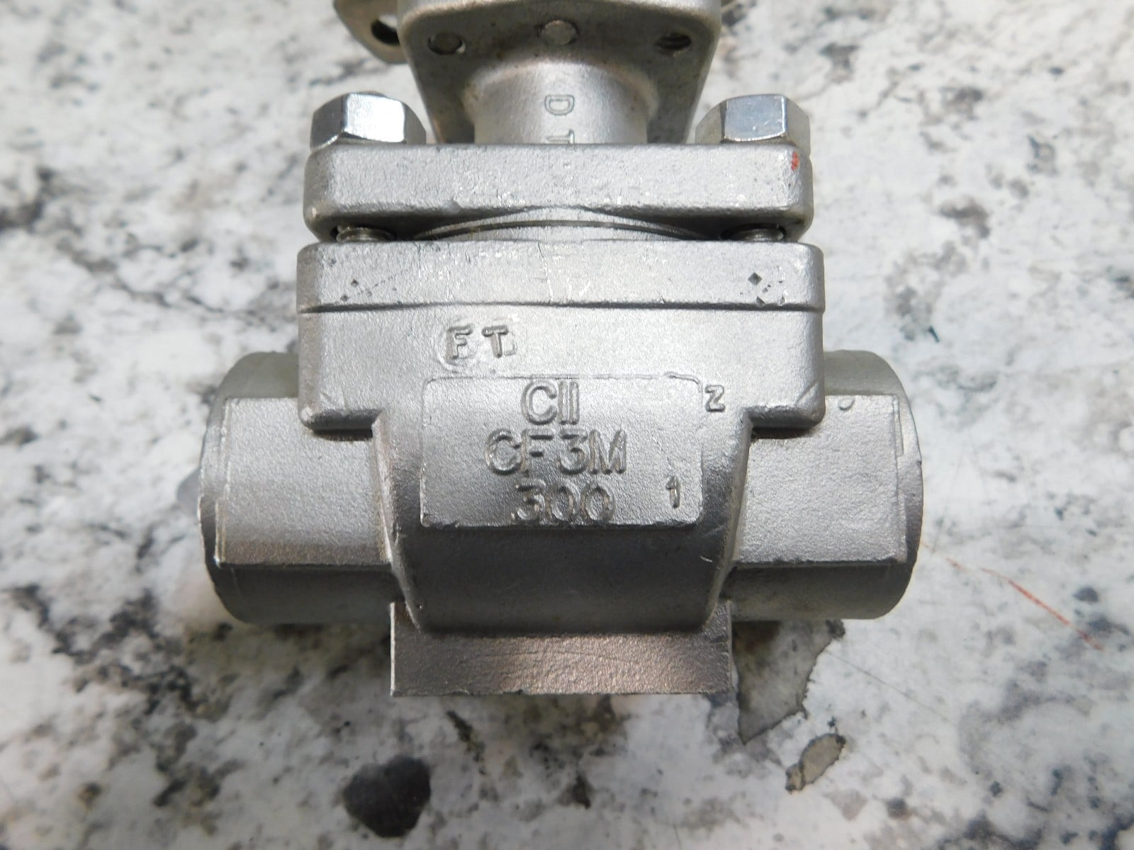 1" Apollo, Standard Port Ball Valve, 300# SW, 316SS, CF3M Body, SSNM515A, NEW - Image 3