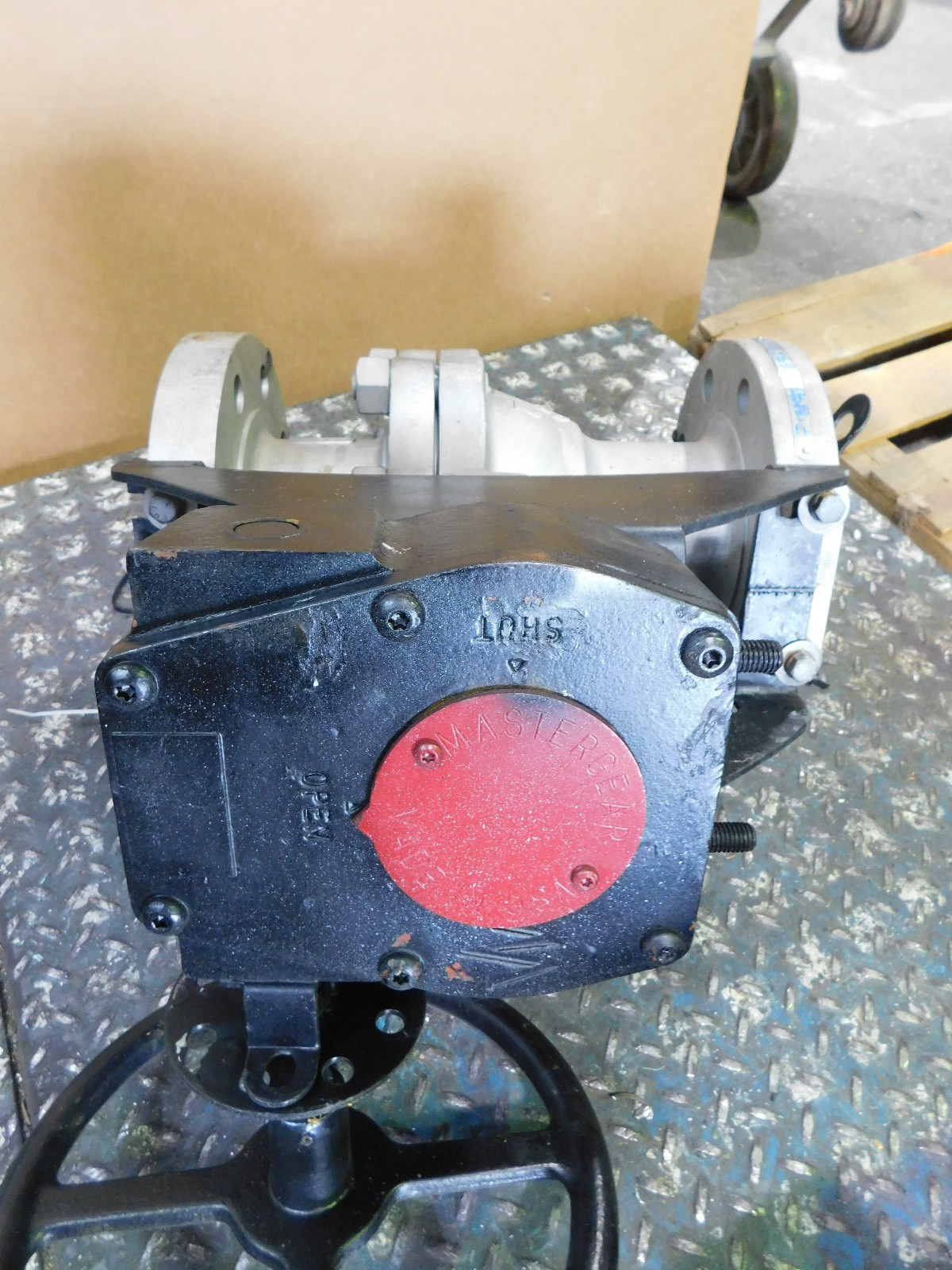 4" Nibco, Std Port Flanged Ball Valve, 600#, CF8M 316SS, Fire Safe, F565-S6-N-66-FS, refurbished - Image 2