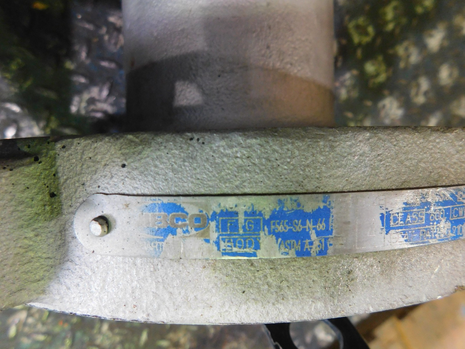 4" Nibco, Std Port Flanged Ball Valve, 600#, CF8M 316SS, Fire Safe, F565-S6-N-66-FS, refurbished - Image 5
