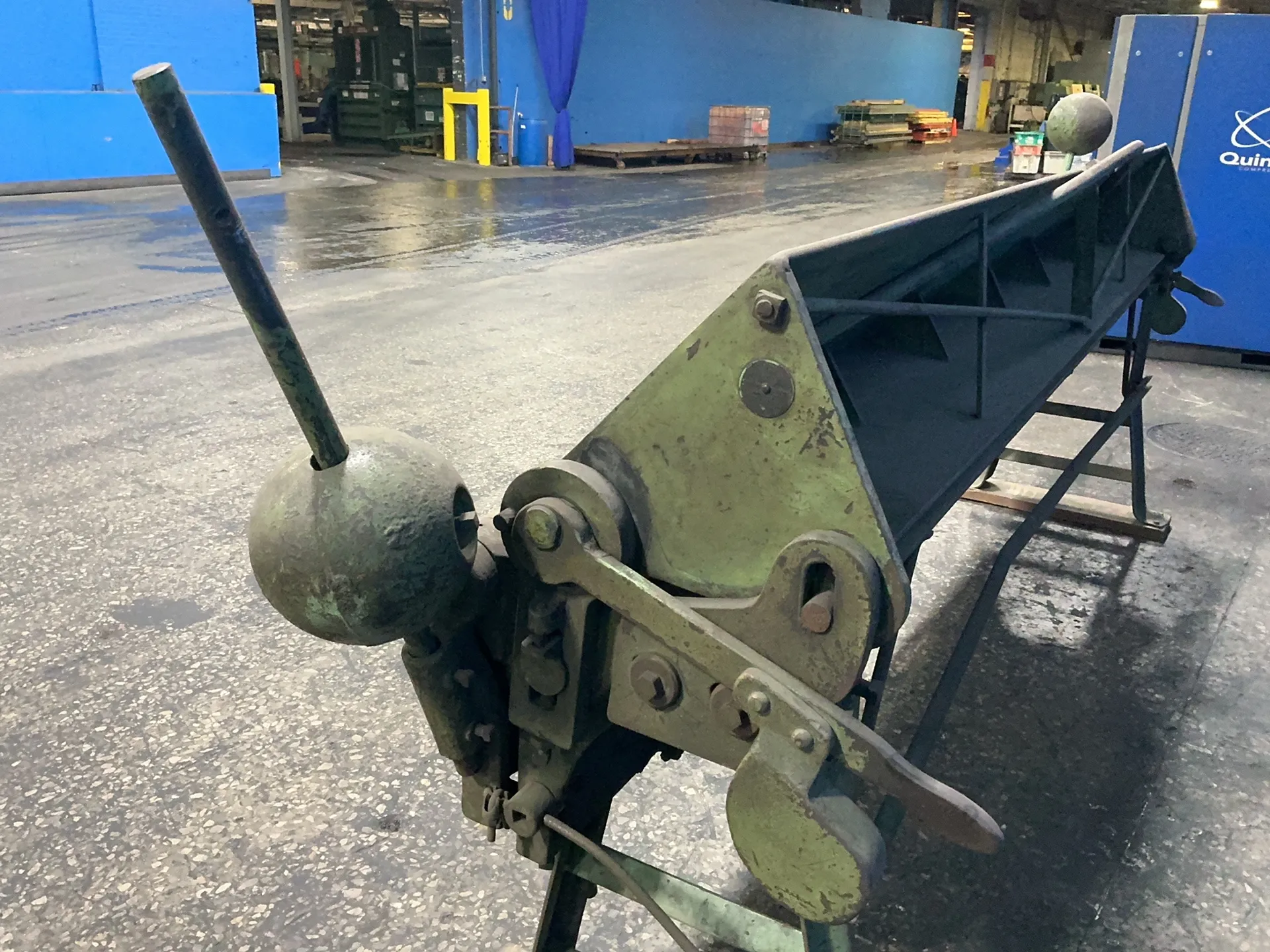 14 Dreis & Krump #1014, sheet metal apron brake - Image 5