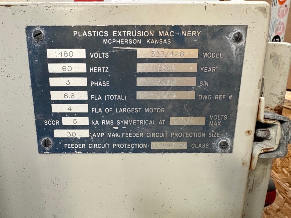 Plastics Extrusion Machinery PEM, 4 belt smooth belt puller - Image 3