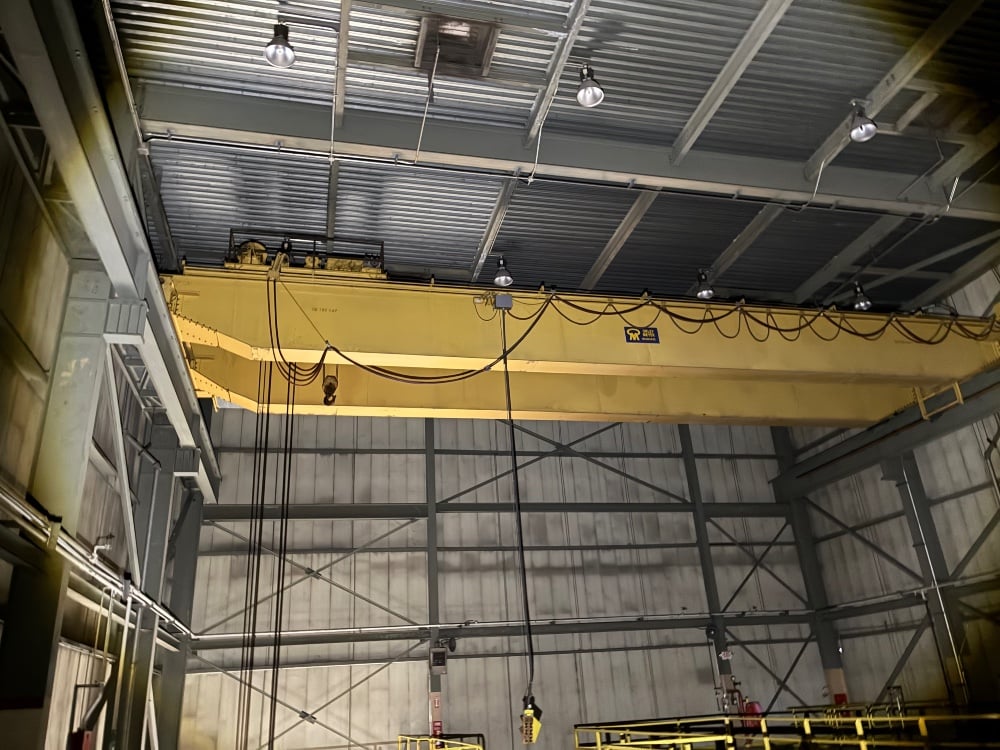 50 Ton, Orley Meyer, Double Girder Bridge Crane, 68' Span, 100' rail length - Image 3