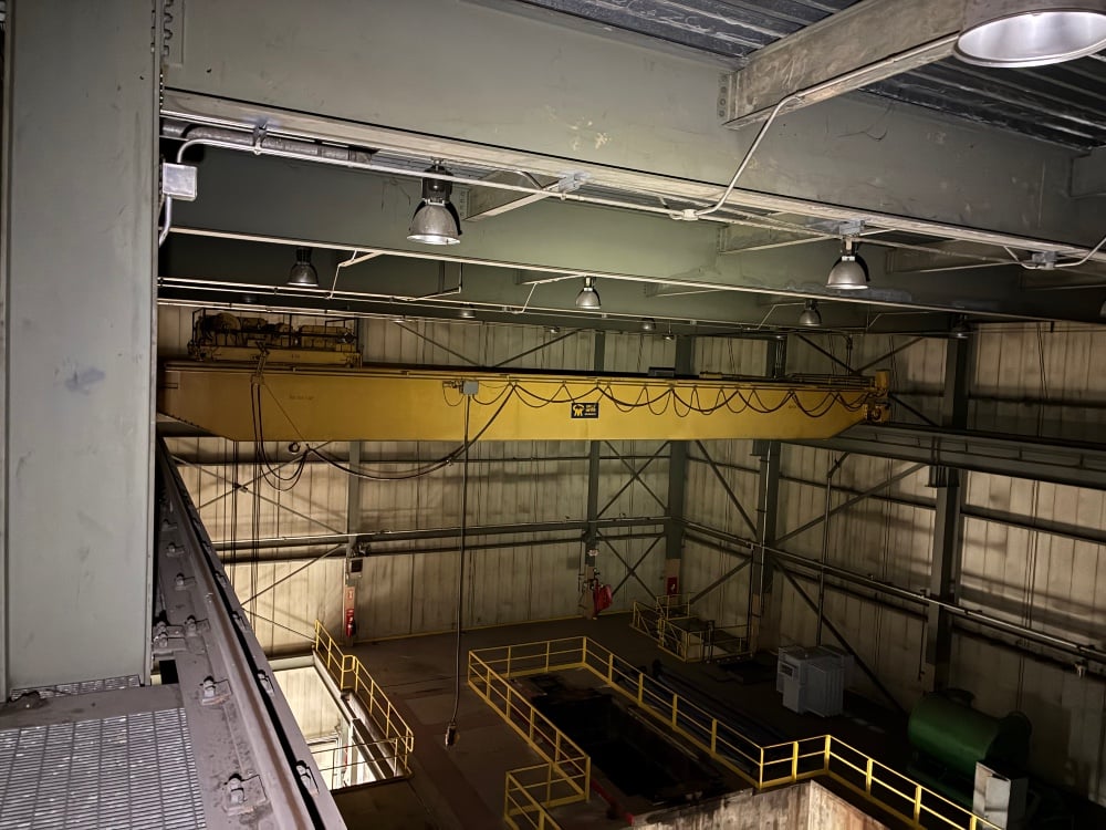 50 Ton, Orley Meyer, Double Girder Bridge Crane, 68' Span, 100' rail length - Image 10