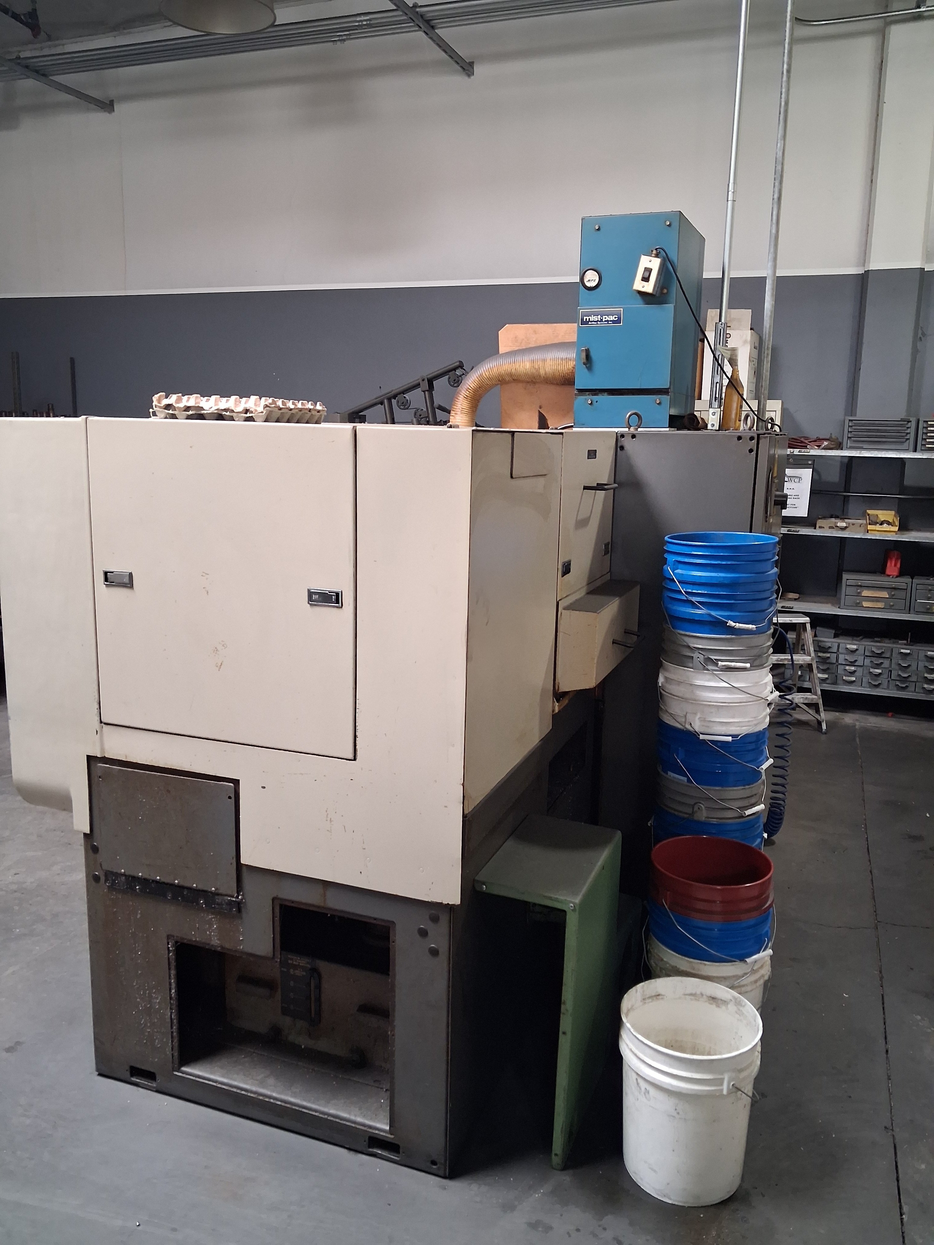 Hardinge #CHNC-I, CNC chucker lathe, Fanuc 0T-B Control, 5C collet spindle, 8-station turret, 5.5 KW spindle - Image 4