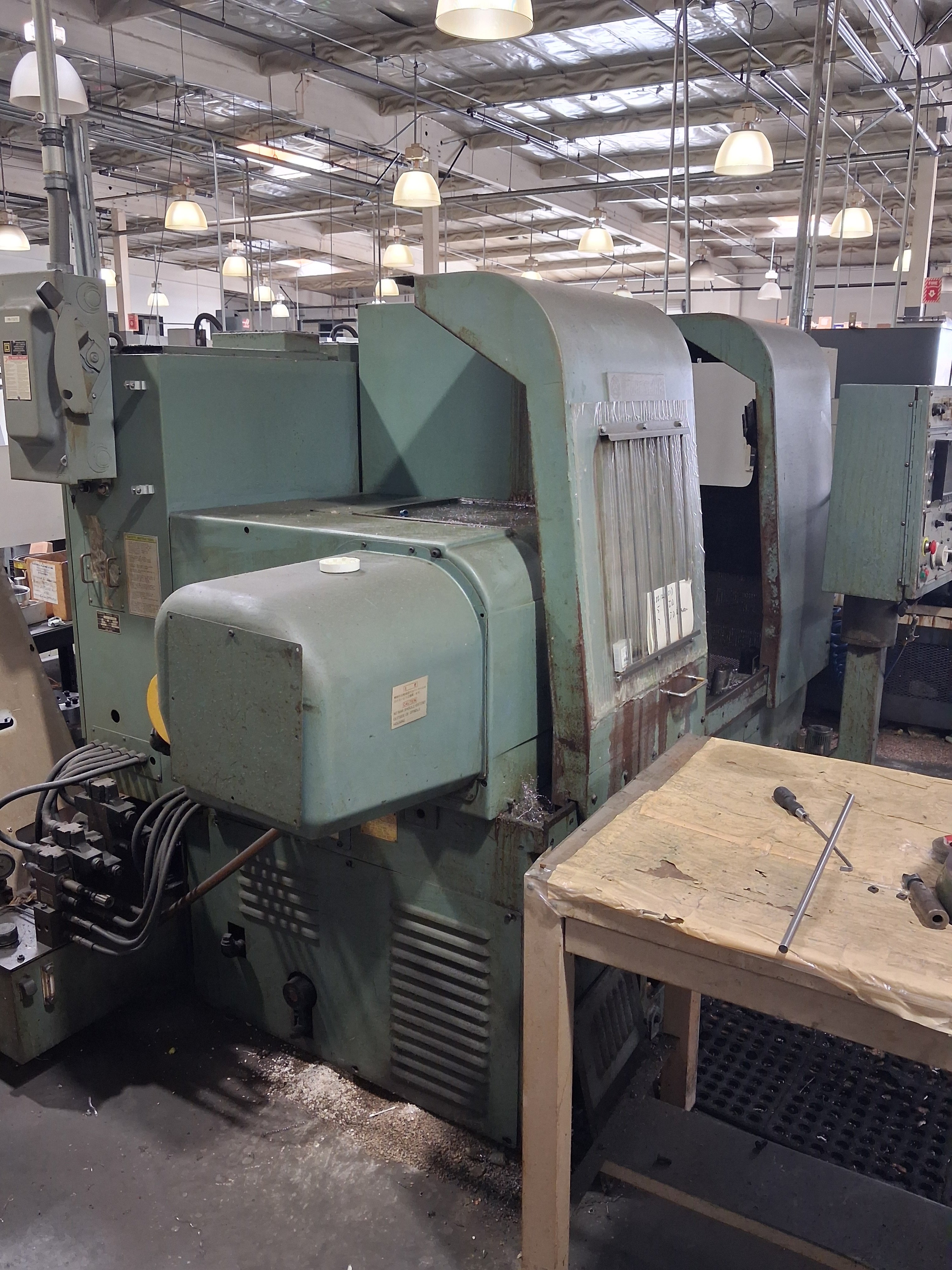 Mori Seiki #SL-2H, slant bed CNC turning center, Fanuc 10T Control, 12-station drum turret, hydraulic chuck - Image 7