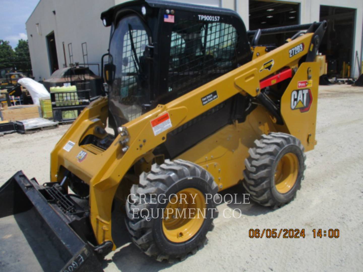 Cat 272D3, Skid Steer Loader, 2377 hours, S/N: TP900157, 2022 - Image 1