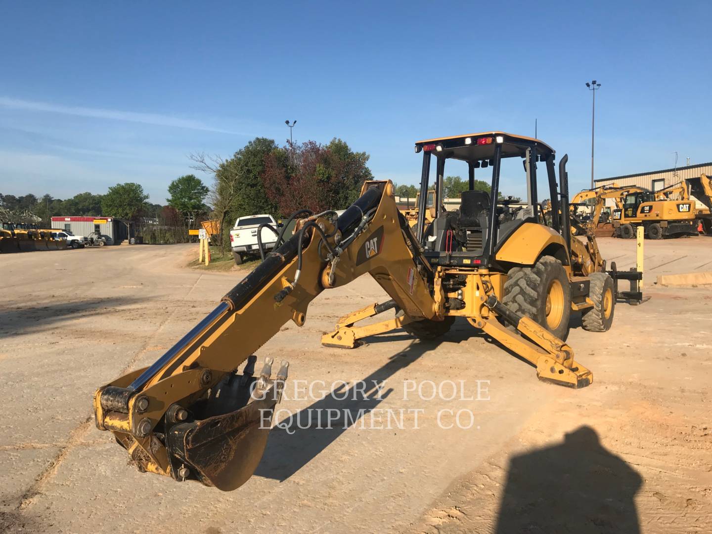 Cat 420F2, Backhoe Loader, 3842 hours, S/N: HWD02792, 2018 - Image 4