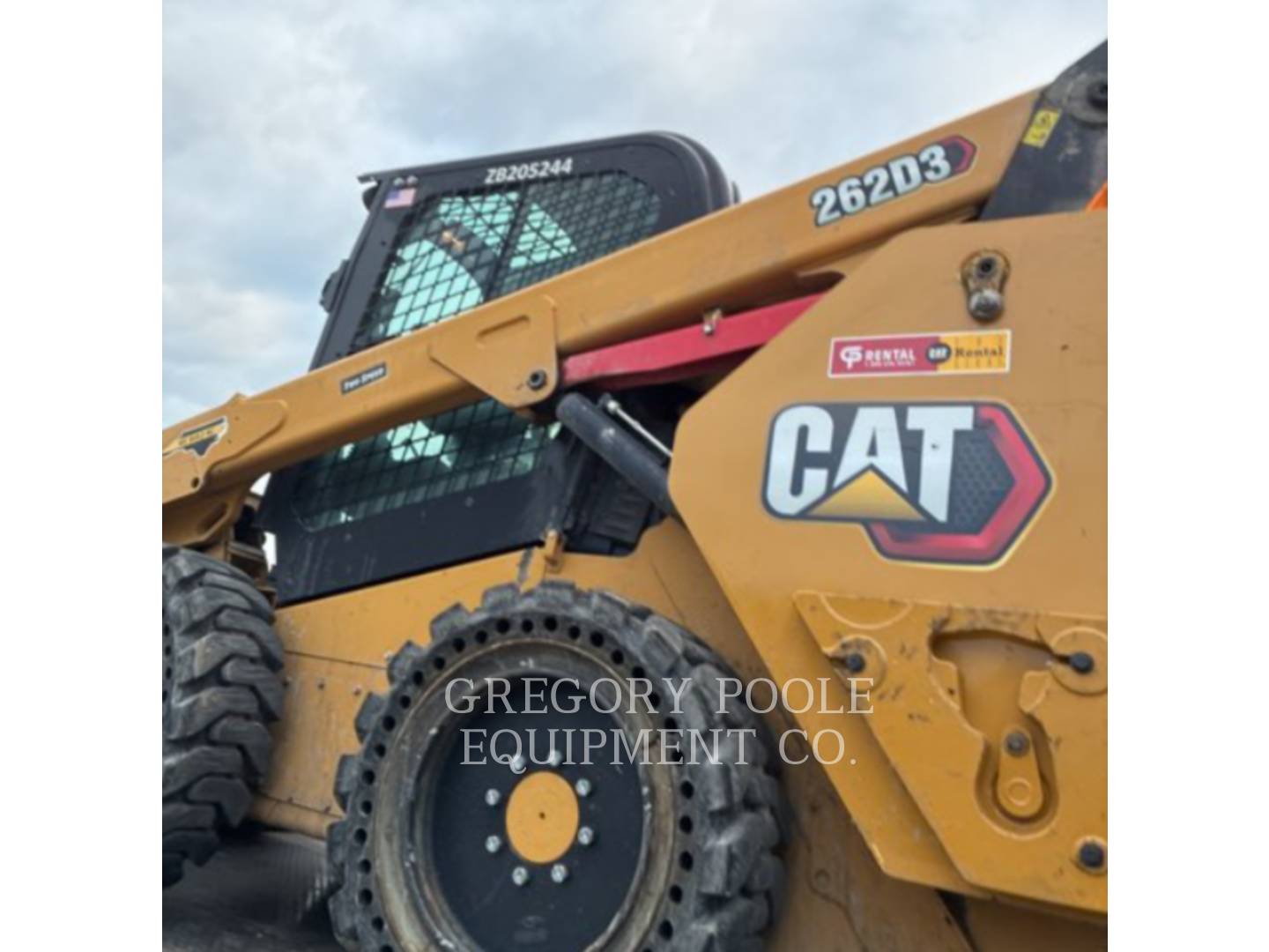 Cat 262D3, Skid Steer Loader, 2448 hours, S/N: ZB205244, 2022 - Image 4