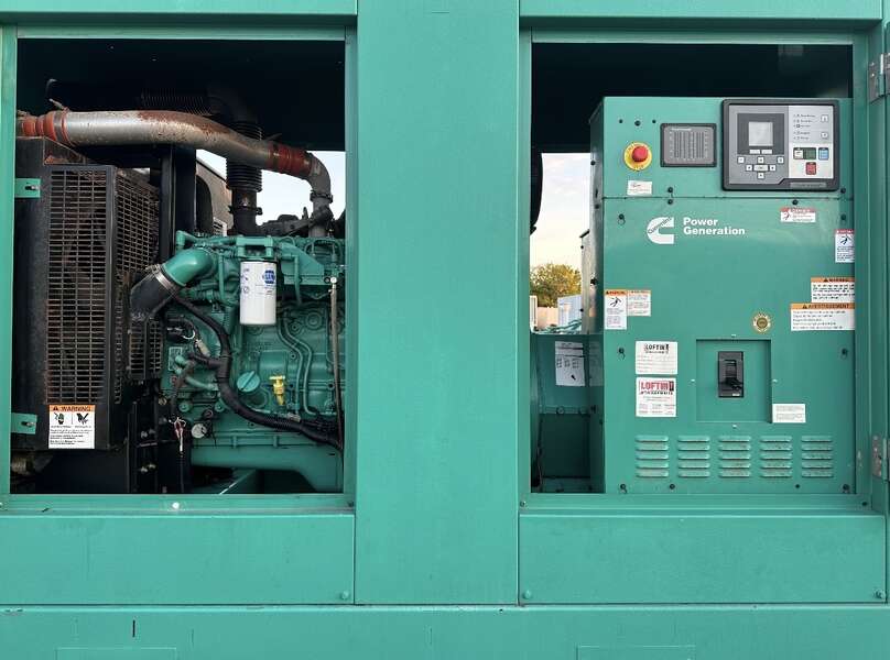 150 KW Cummins #DSGAC, diesel generator set, 120/208 Volts, 3-phase, 795 hours, 250 HP @ 1800 RPM, QSB7-G3 - Image 6