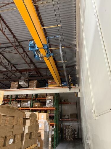 3 Ton, Demag, overhead bridge crane, 240' x 57' - Image 2