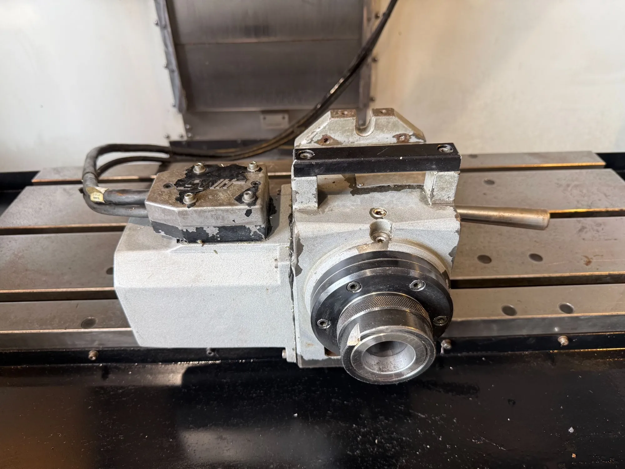 Haas #HA5C, CNC indexer single-axis rotary unit, 4" center height, 5C collet, 60:1 gear ratio, 410° /sec, 60 - Image 2