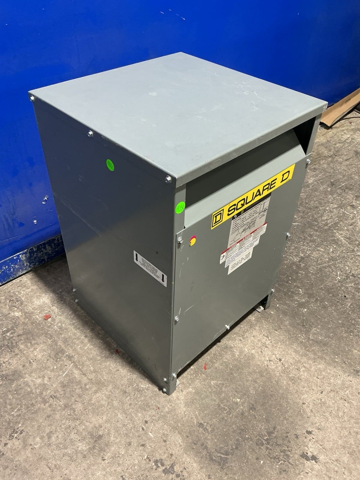 45 KVA 480 Primary, 208Y/120 Secondary, Square D #EE45T3H, Dry Type Transformer, 3 Phase, 60 Hz - Image 4