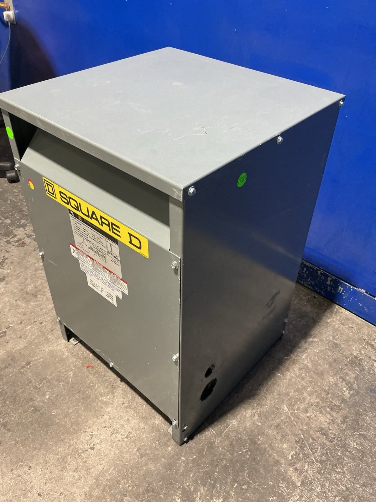 45 KVA 480 Primary, 208Y/120 Secondary, Square D #EE45T3H, Dry Type Transformer, 3 Phase, 60 Hz - Image 5