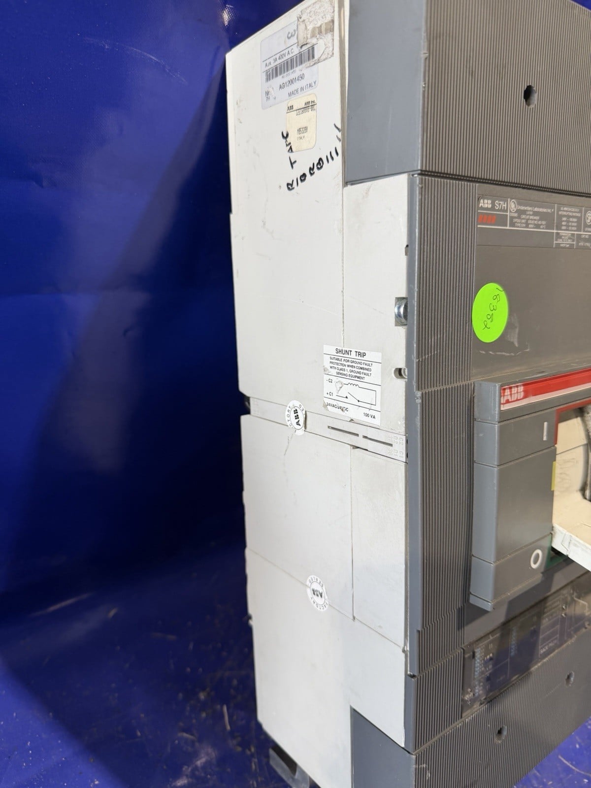 1200 Amps, ABB SACE #S7H, circuit breaker, 600 Volts, 3 Pole - Image 7