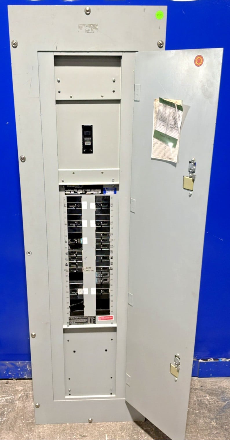 400 Amp. Westinghouse YS3069, Main Breaker Panelboard, 400 Amp main breaker, 480Y/277 Volts, 3 Phase, 4 Wire - Image 2