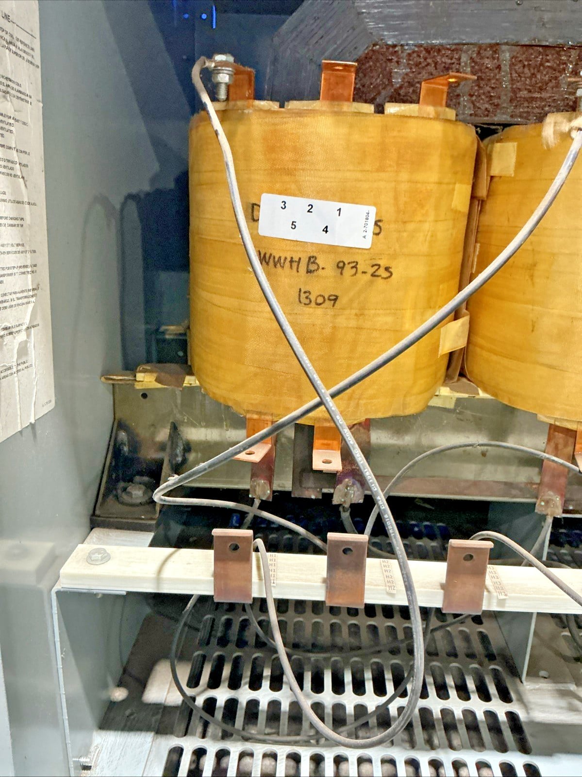 93 KVA 575 Primary, 460Y/266 Secondary, Acme #DTHB0934S, Transformer, 3 Phase, 60 Hz - Image 6